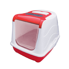 KAPALI KEDİ TUVALETİ BÜYÜK BOY